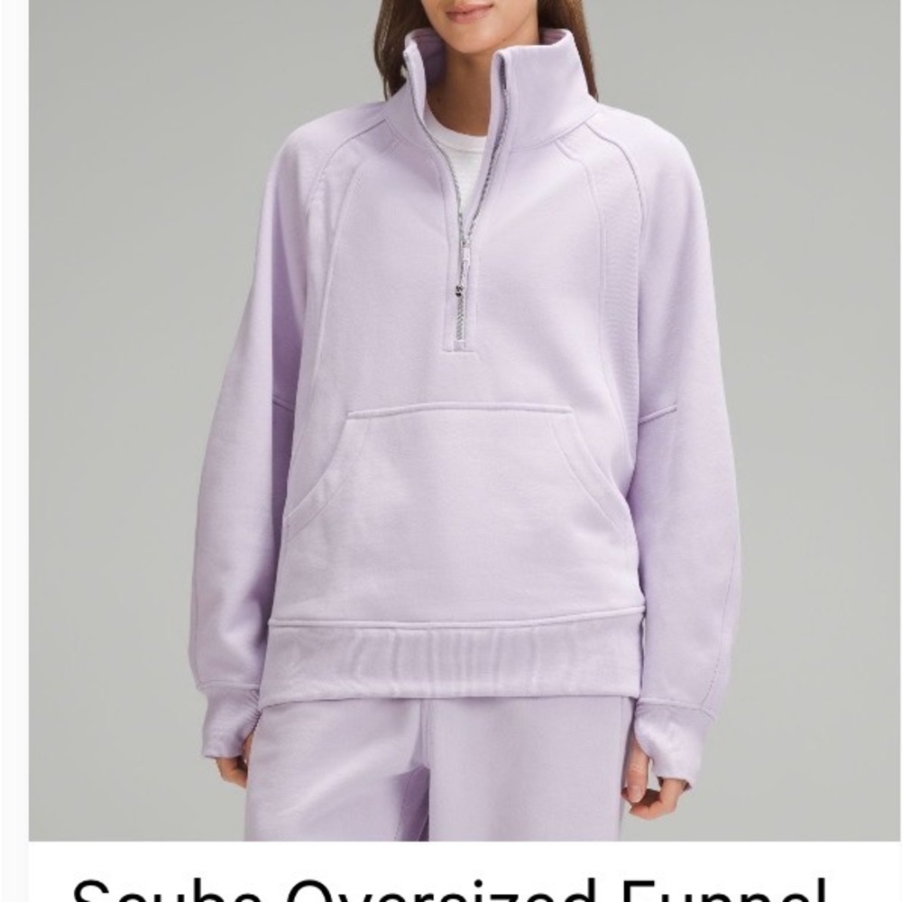 Lululemon Scuba Oversized Funnel Neck Pullover